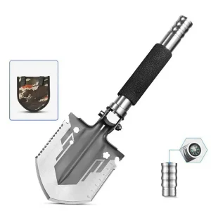Survival Multitool Folding Shovel And Axe